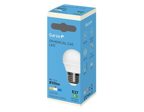 Bombeta Led Esfèrica Garza Llum Neutra