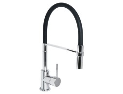 Grifo Cocina Flexo Silicona Negra