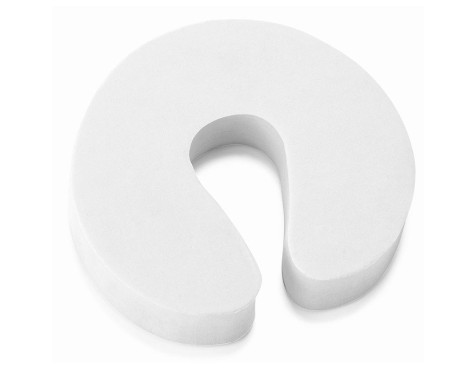 Tope Salva Dedos Puertas Blanco