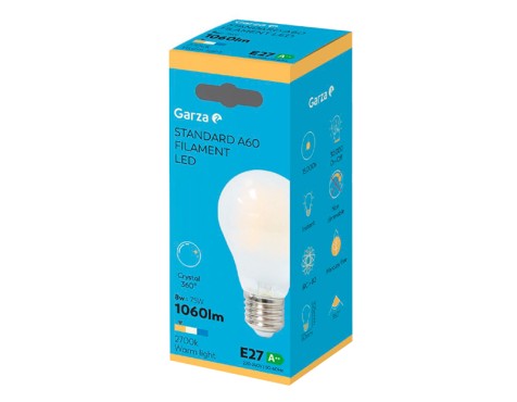 Bombeta Led Opal Filaments Estàndard Llum Càlida