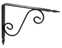 Escuadra Estante Rústica Negro Forja