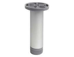 Pata Mueble Aluminio Regulable Redonda Ø40X200Mm