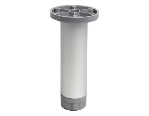 Pata Mueble Aluminio Regulable Redonda Ø40X200Mm