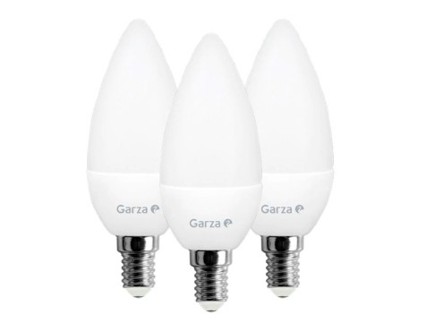 Bombilla Led Vela 2+1 Garza Luz Cálida