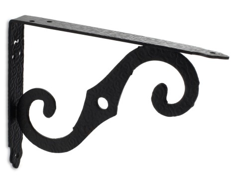 Escuadra Estante Rústica Negro Forja
