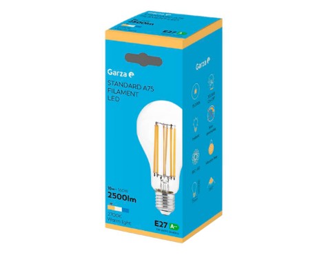 Bombilla Led Filamento Estándar Garza Luz Cálida