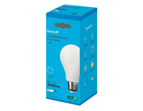 Bombilla Led Opal Filamento Estándar a75 Luz Fría