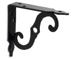 Escuadra Estante Rústica Negro Forja