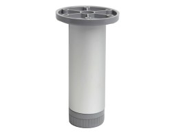 Pata Mueble Aluminio Regulable Redonda Ø40X150Mm