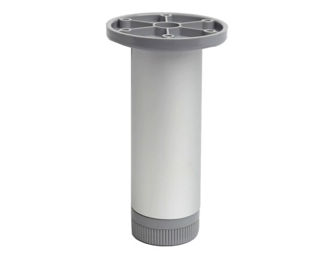 Pata Mueble Aluminio Regulable Redonda Ø40X150Mm