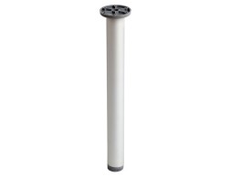 Pata Mueble Aluminio Regulable Redonda Ø40X400Mm