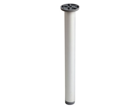 Pata Mueble Aluminio Regulable Redonda Ø40X400Mm