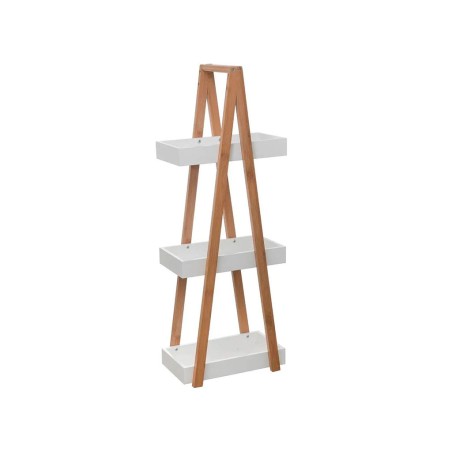 Prestatgeria Bany 3 Prestatges Natureo Blanc