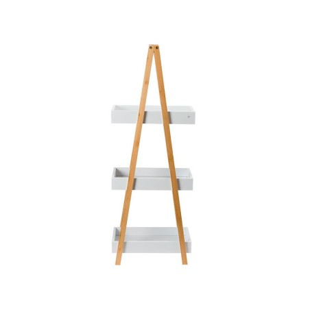 Prestatgeria Bany 3 Prestatges Natureo Blanc