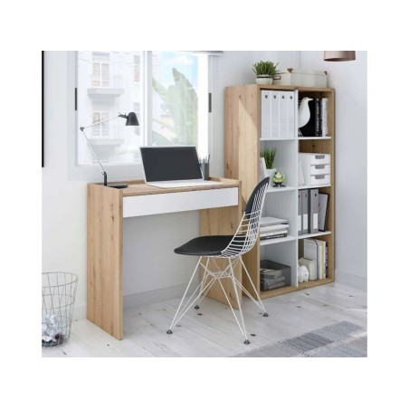 Estantería Cubos Noa Roble Nodi Y Blanco Artik