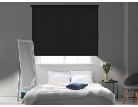 Estor Night Opaco Enrollable Roll-Up Negro