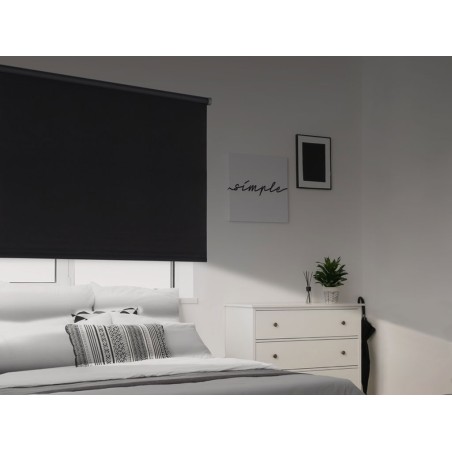 Estor Night Opaco Enrollable Roll-Up Negro