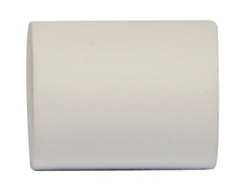 Terminal Cortina Cilindro Blanco Loft (2un)