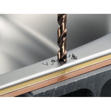 Broca Espiral Hss Cobalt Tija Rodona