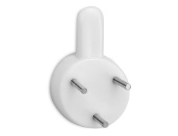 Colgador Cuadros Pared Blanco 3kg (6un)