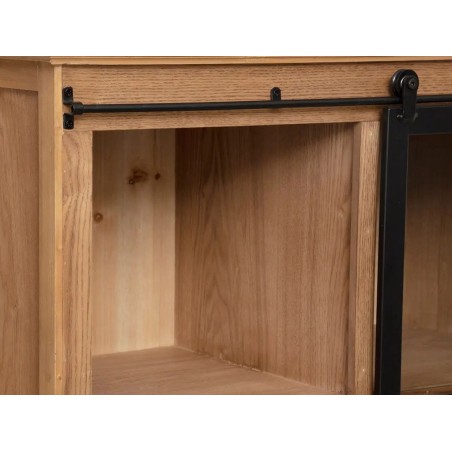 Vitrina 2 Calaixos Daris Madera Natural