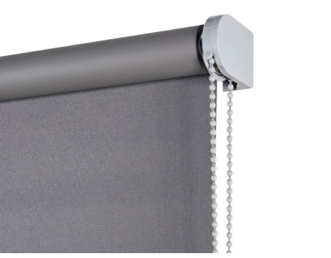 Estor Night Opaco Enrollable Roll-Up Gris