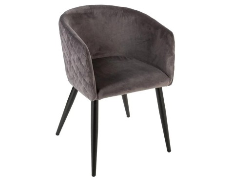 Joc 2 Cadires Vellut Marlo Gris