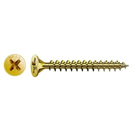 Tornillo Spax Cabeza Plana Pozi (100un)