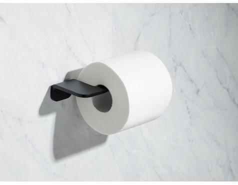 Porta-Rotlle Bany Onyx Negre