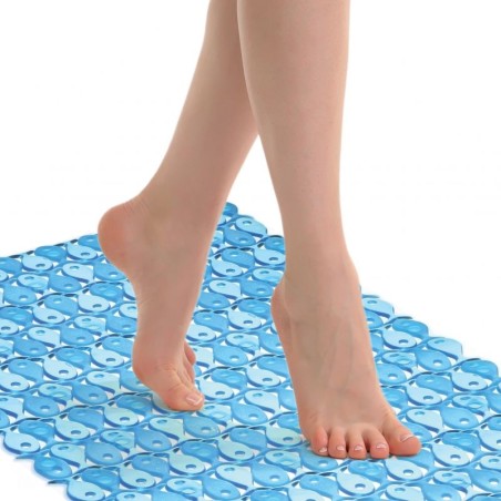 Alfombra Baño Antideslizante Blanca