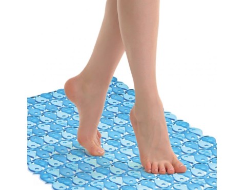 Alfombra Baño Antideslizante Blanca