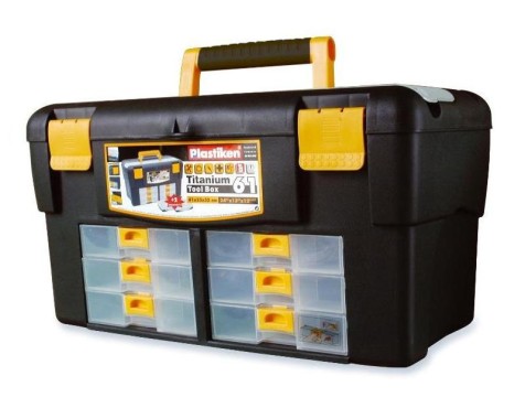 Caja Herramientas Titanium nº61 Negra