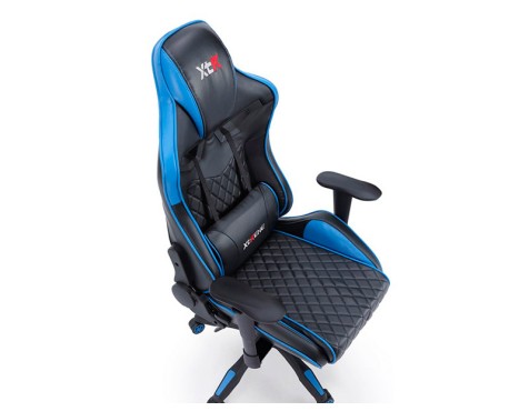  Cadira Gaming x40 Giratòria Xtr Blau I Negre