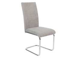 Silla Comedor Chiara Tela Gris
