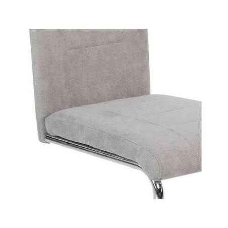 Silla Comedor Chiara Tela Gris