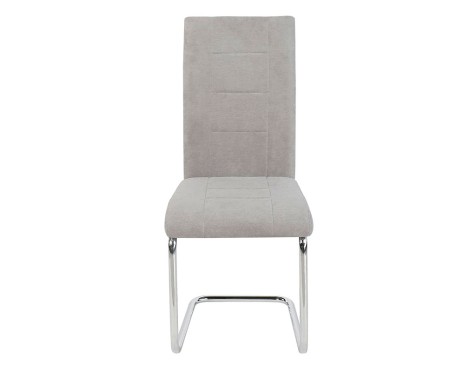 Silla Comedor Chiara Tela Gris
