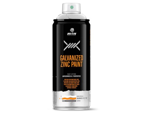 Spray Galvanizado En Frío Zinc 98% Montana Colors