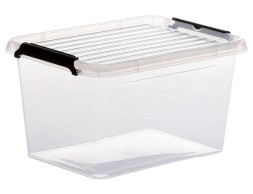 Caixa De Plàstic Transparent Clip N Box 2lt
