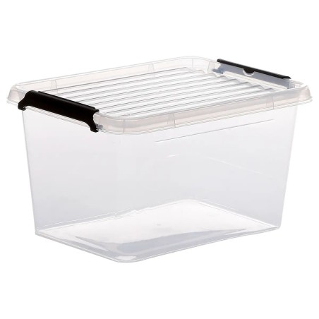 Caixa De Plàstic Transparent Clip N Box 2lt