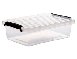 Caixa De Plàstic Transparent Clip N Box 3lt