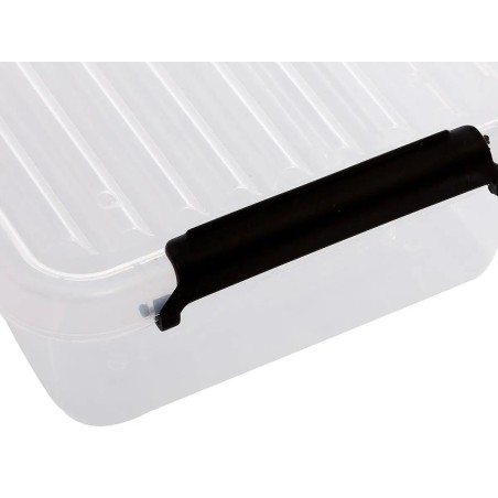 Caixa De Plàstic Transparent Clip N Box 3lt