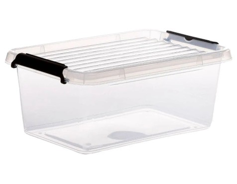 Caixa De Plàstic Transparent Clip N Box 4,5lt