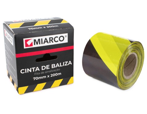 Cinta Senyalització Negre/Groga