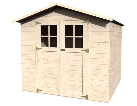 Caseta De Madera Natural Lode