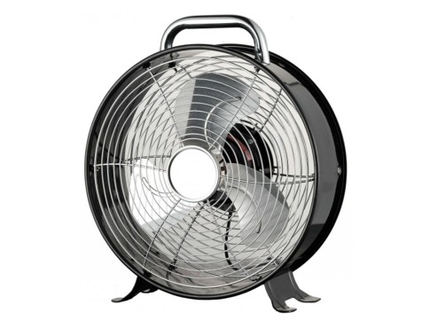 Ventilador Sobretaula Vintage Metàl·Lic