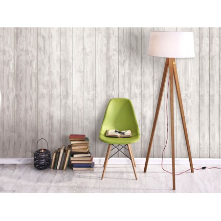 Revestimiento Pared Pvc Grey Wood
