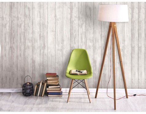 Revestimiento Pared Pvc Grey Wood