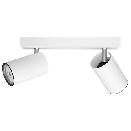 Regleta 2 Focos Philips Kosipo Blanco