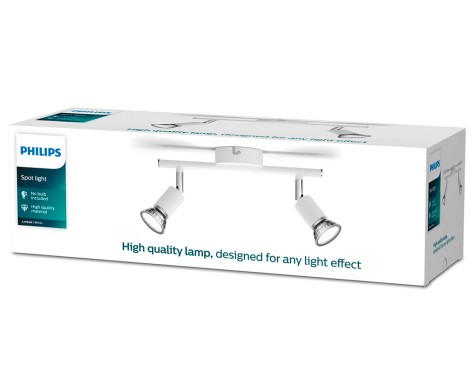 Regleta 2 Focus Blanc Limbali Philips