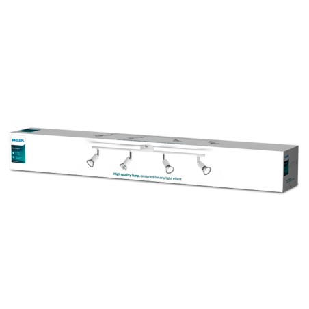 Regleta 4 Focus Blanc Limbali Philips